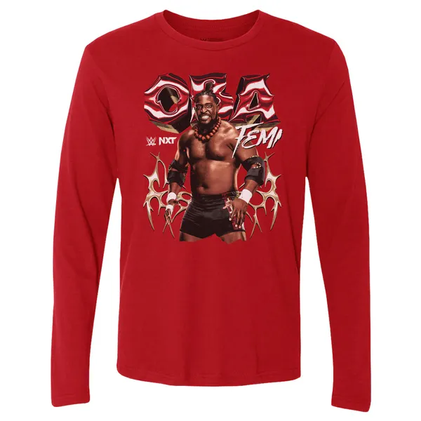 500_Level_Red_Oba_Femi_Pose_Long_Sleeve_T-Shirt
