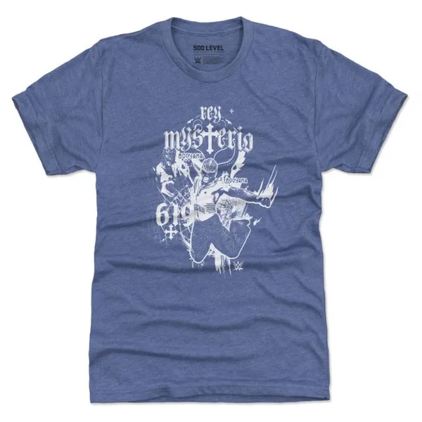 500_Level__Royal_Rey_Mysterio_Mono_Tri-Blend_T-Shirt