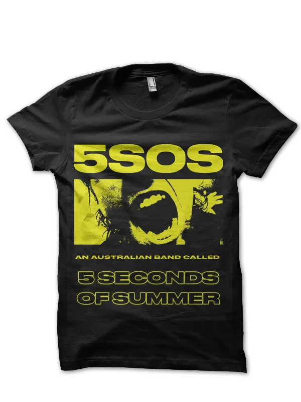 5SOS_Black_T-Shirt