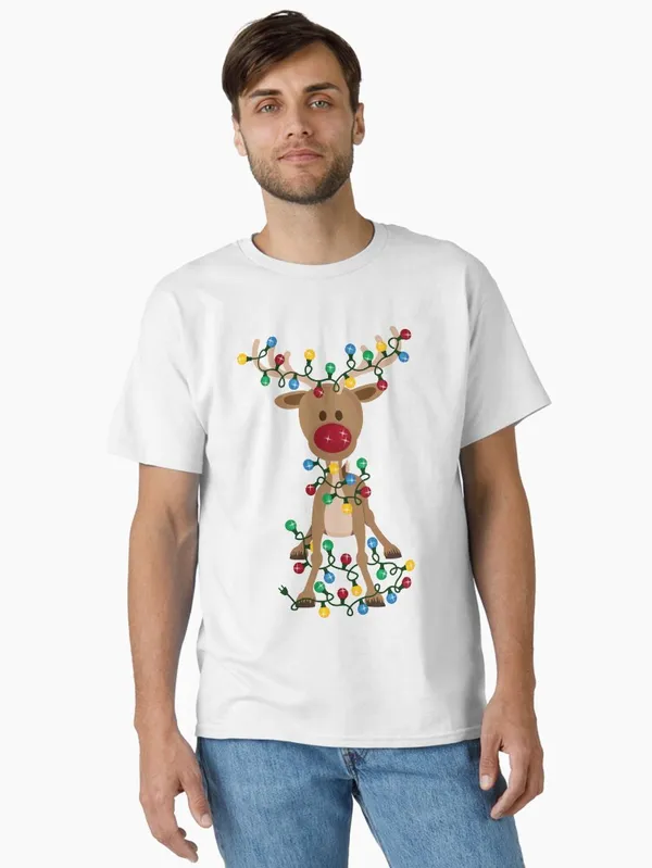 Adorable_Reindeer_Classic_T-Shirt
