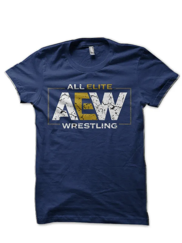 Aew_Wrestling_Half_Sleeve_T-Shirt