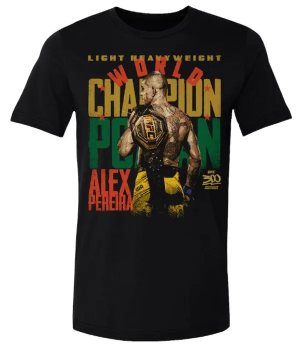 Alex_Pereira_UFC_300_Light_Heavyweight_Champion_T-Shirt