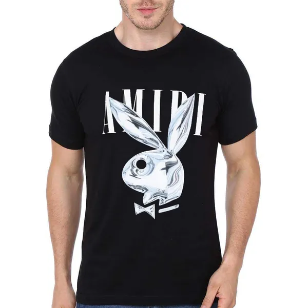 Amiri_Half_Sleeve_Black_T-Shirt
