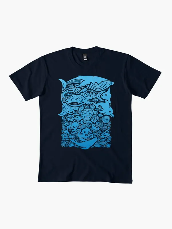 Aquatic_Blues_2_Premium_T-Shirt
