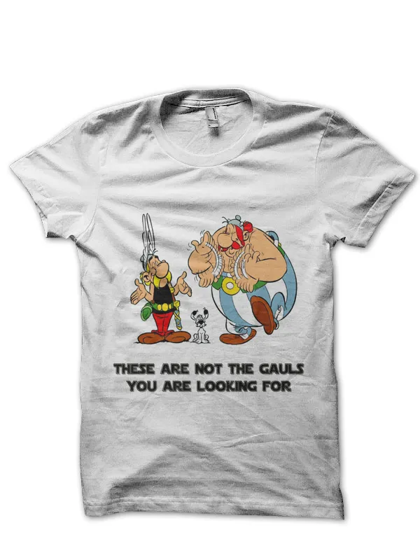 Asterix_Half_Sleeve_White_T-Shirt