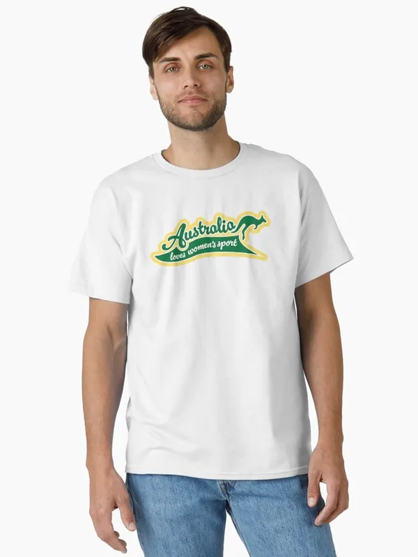 Australia_Loves_Women's_Sport_Classic_T-Shirt