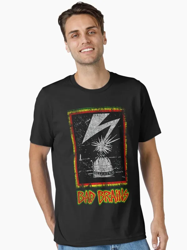 Bad_Brains_Vintage_Essential_T-Shirt