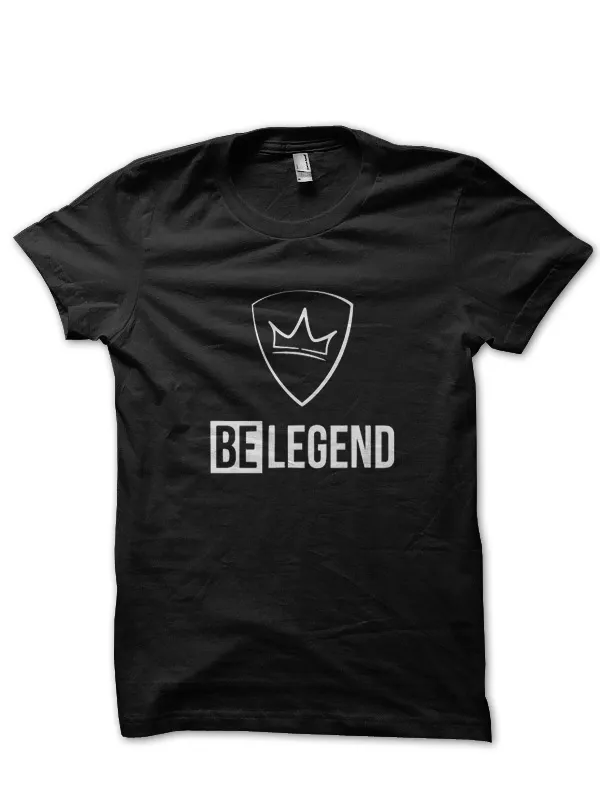 Be_Legend_Black_T-Shirt