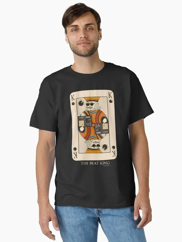Beatmaker_King_Card_For_Music_Producer_And_Dj_Classic_T-Shirt