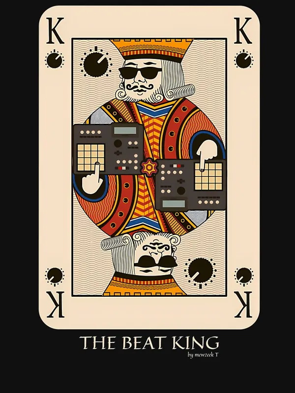 Beatmaker_King_Card_For_Music_Producer_And_Dj_Classic_T-Shirt