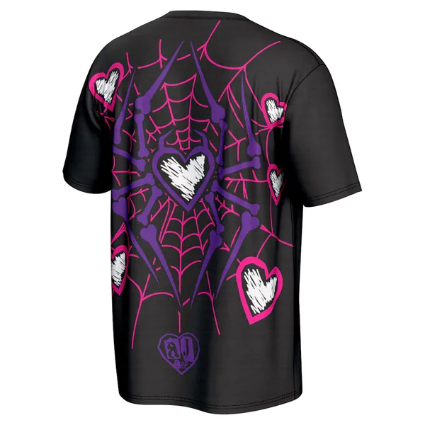 Black_AJ_Lee_Spider_Web_T-Shirt
