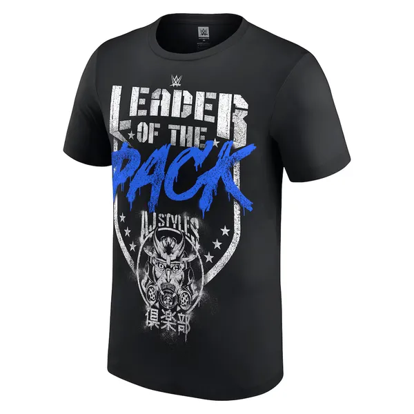 Black_AJ_Styles_Leader_of_the_Pack_Painted_T-Shirt