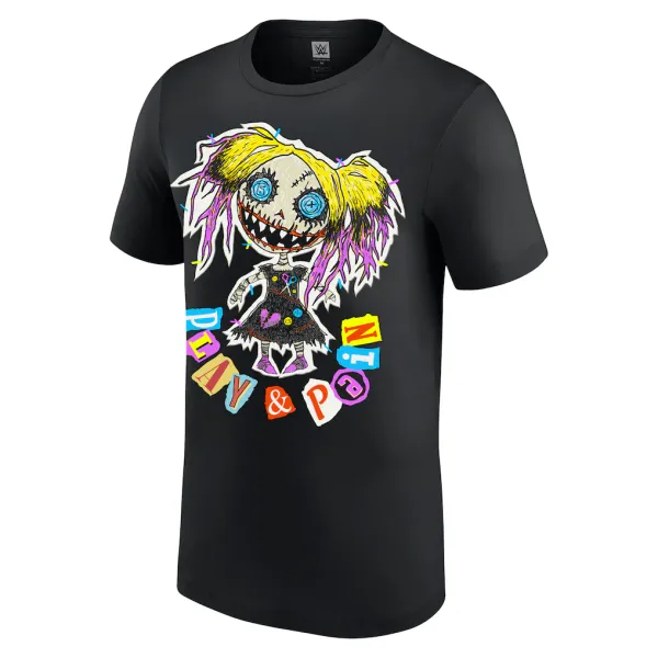 Black_Alexa_Bliss_Play_&_Pain__Round_Neck_T-Shirt_For_Men