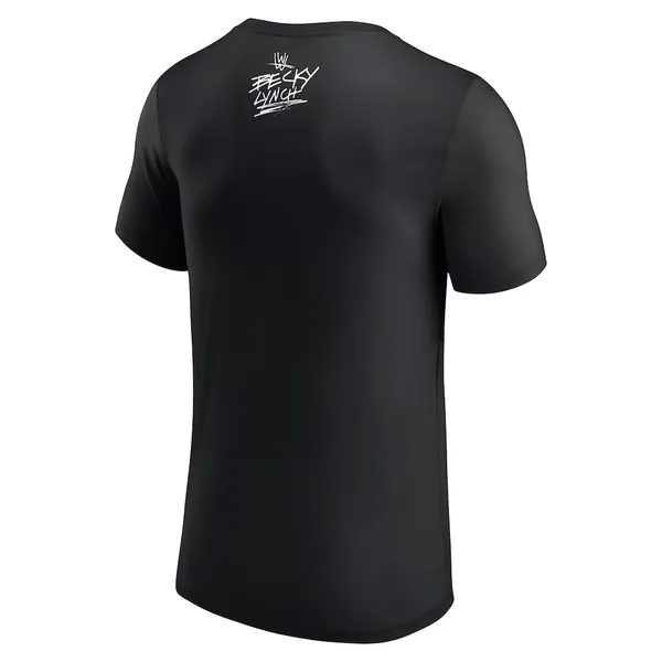 Black_Becky_Lynch_Ghost__Round_Neck_T-Shirt_For_Men