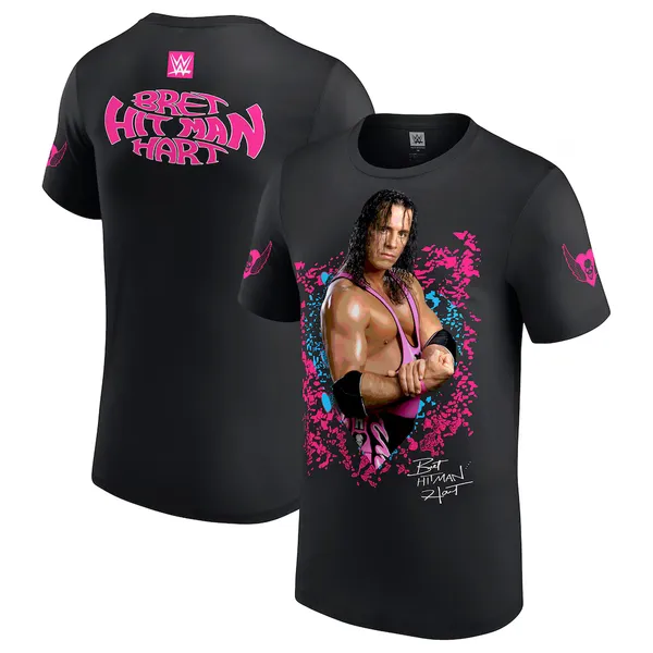 Black_Bret_Hart_Hitman_Superstar_T-Shirt