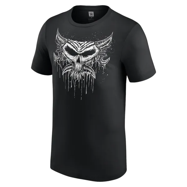 Black_Brock_Lesnar_Logo__Round_Neck_T-Shirt_For_Men