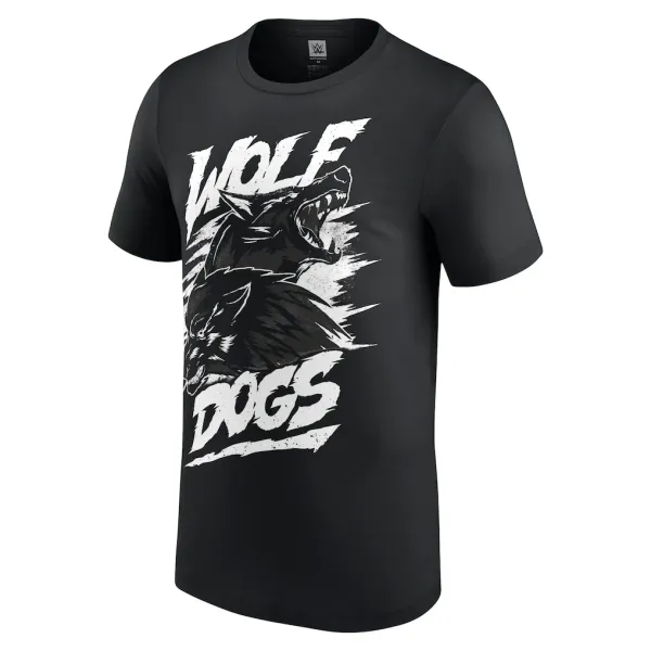 Black_Bron_Breakker_&_Baron_Corbin_Wolf_Dogs_T-Shirt
