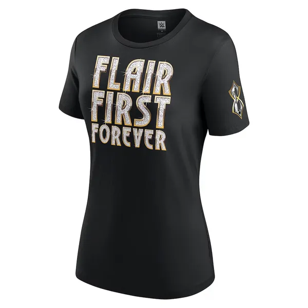 Black_Charlotte_Flair_Women's_Royal_Rumble_2025_Winner_T-Shirt