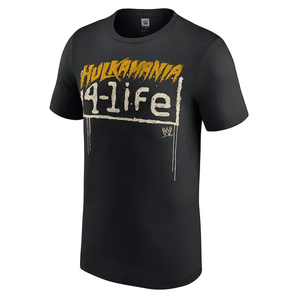 Black_Hulk_Hogan_Hulkamania_4-Life_T-Shirt