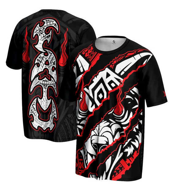 Black_Jacob_Fatu_Claw_Mark_T-Shirt