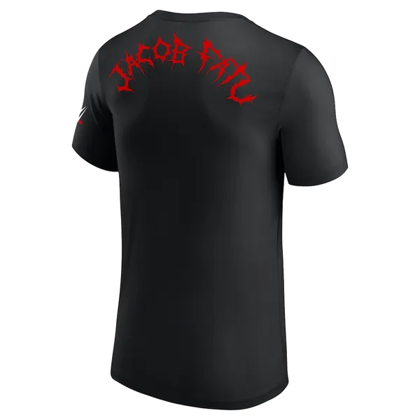 Black_Jacob_Fatu_Tribal_Mask__Round_Neck_T-Shirt_For_Men