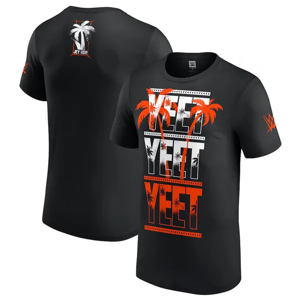 Black_Jey_Uso_Yeet_Yeet_Yeet__Round_Neck_T-Shirt_For_Men