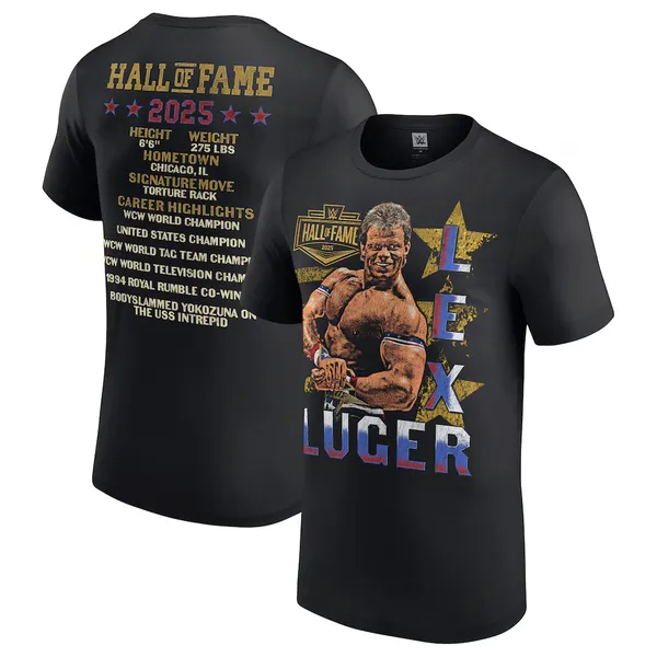 Black_Lex_Luger_WWE_Hall_of_Fame_Class_of_2025_T-Shirt