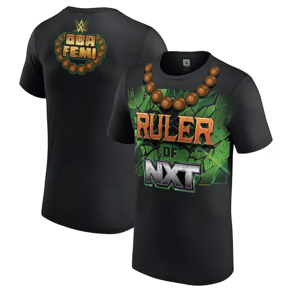 Black_Oba_Femi_Ruler_of_NXT__Round_Neck_T-Shirt_For_Men