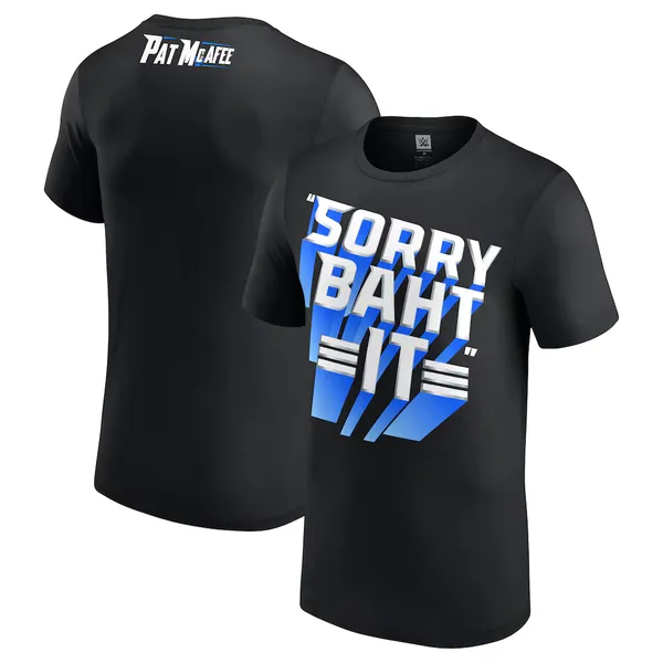 Black_Pat_McAfee_Sorry_Baht_It_T-Shirt