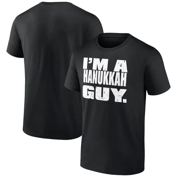 Black_Paul_Heyman_I'm_A_Hanukkah_Guy_T-Shirt