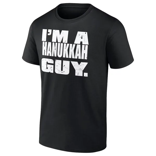 Black_Paul_Heyman_I'm_A_Hanukkah_Guy_T-Shirt