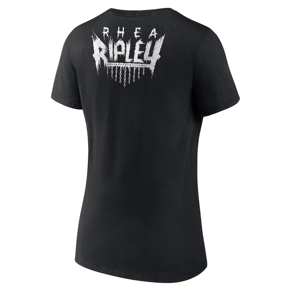 Black_Rhea_Ripley_This_Is_My_Brutality_V-Neck_T-Shirt
