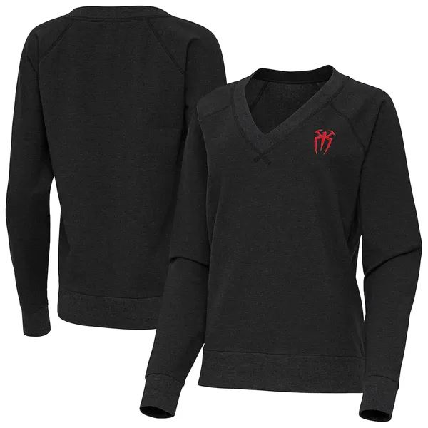 Black_Roman_Reigns_Varsity_Tri-Blend_V-Neck_Long_Sleeve_T-Shirt