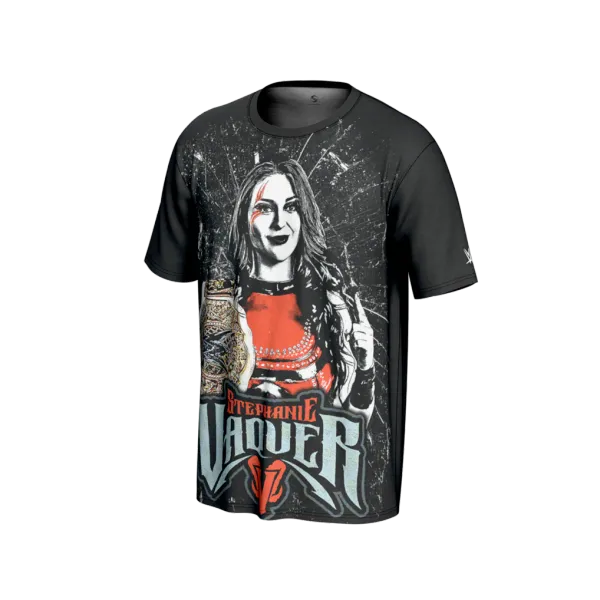 Black_Stephanie_Vaquer_Women's_World_Championship_T-Shirt