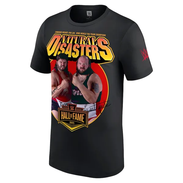 Black_The_Natural_Disasters_WWE_Hall_of_Fame_2025_T-Shirt