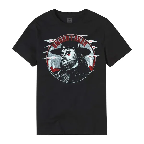 Black_The_Undertaker_Death_Stare__Round_Neck_T-Shirt_For_Men