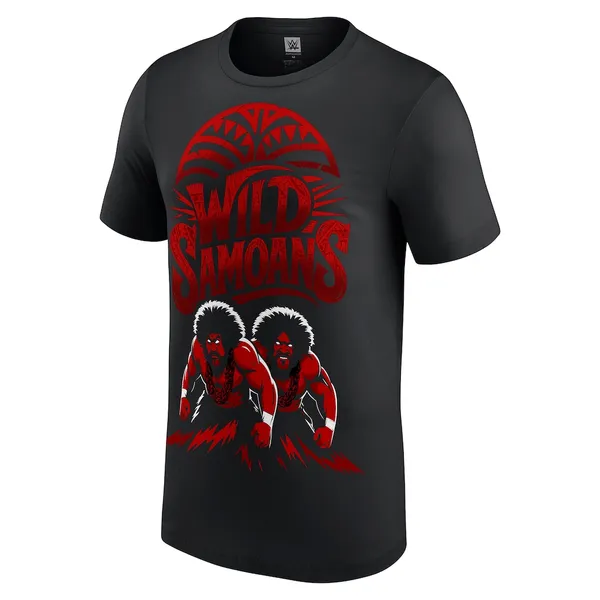 Black_The_Wild_Samoans_Illustrated_T-Shirt