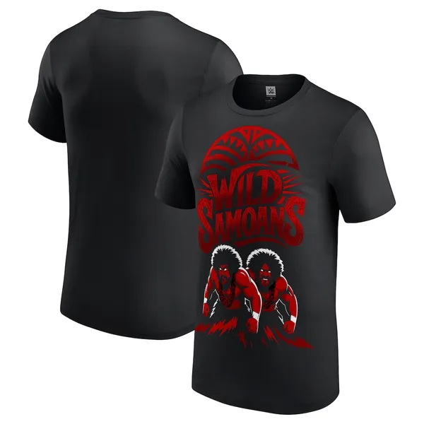 Black_The_Wild_Samoans_Illustrated_T-Shirt