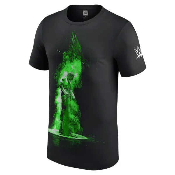 Black_Triple_H_30_Years_Green_Spotlight_T-Shirt