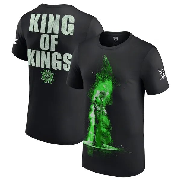 Black_Triple_H_30_Years_Green_Spotlight_T-Shirt