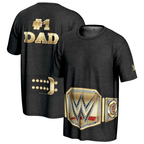 Black_WWE_Father's_Day_Title_Belt_T-Shirt
