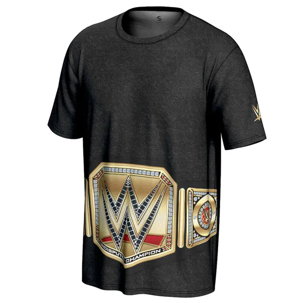 Black_WWE_Father's_Day_Title_Belt_T-Shirt