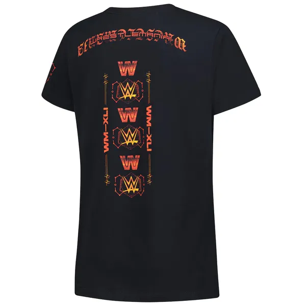 Black_WrestleMania_41_Trendy_Lightning_T-Shirt
