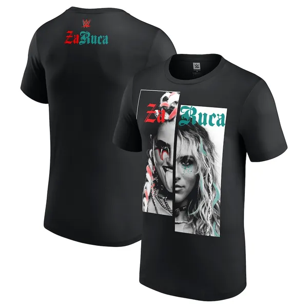 Black_ZaRuca__Round_Neck_T-Shirt_For_Men