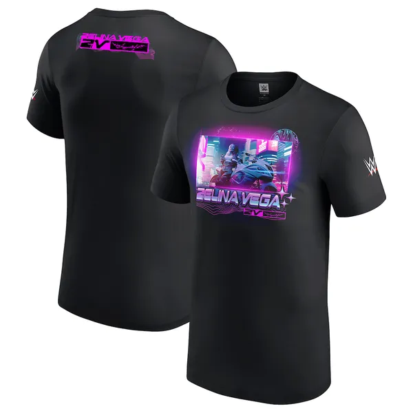 Black_Zelina_Vega_Neon_Style_T-Shirt