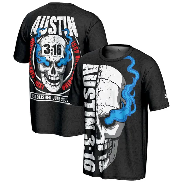 Black_"Stone_Cold"_Steve_Austin_3:16_Skull_T-Shirt
