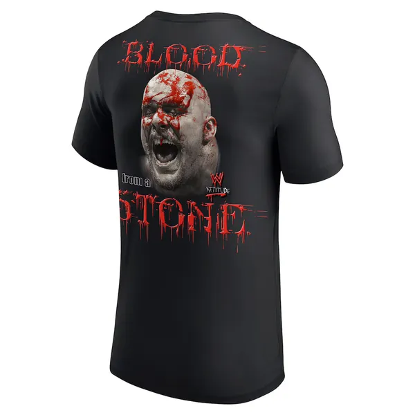 Black_"Stone_Cold"_Steve_Austin_Blood_From_A_Stone__Round_Neck_T-Shirt_For_Men