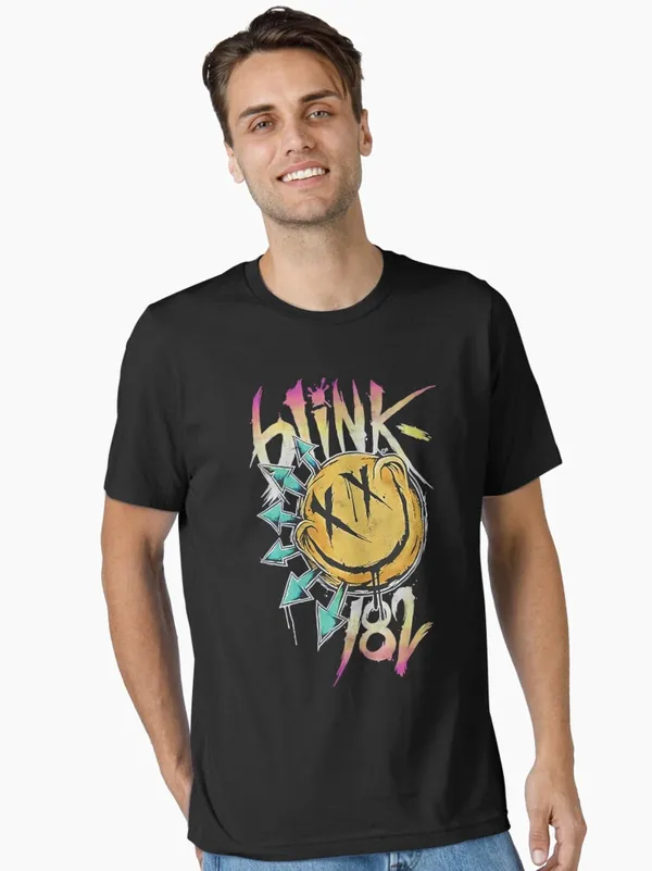 Blinks_182_Band_Blinks_182_Concert_Essential_T-Shirt