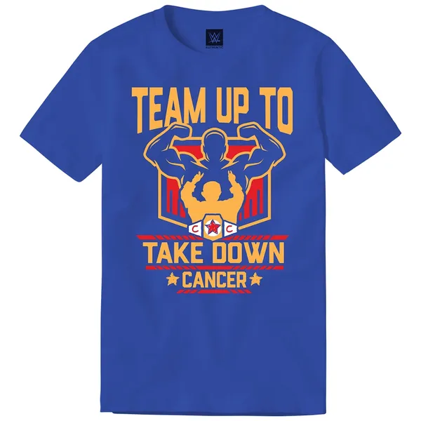 Blue_WWE_Connor's_Cure_Team_Up_To_Take_Down_Cancer_T-Shirt