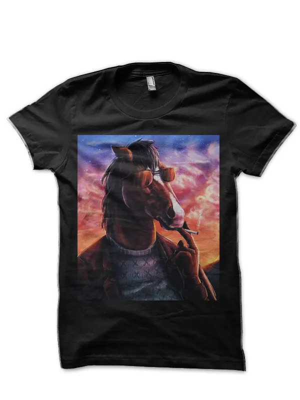 Bojack_Horseman_Smoking_T-Shirt
